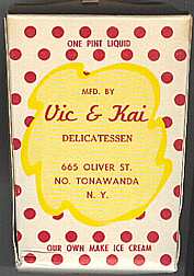 #DA014 - Vic and Kai Ice Cream Box - Red and Yellow