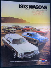 #BGTransport210 - Dealer Showroom Catalog for All 1973 Chevrolet Station Wagons