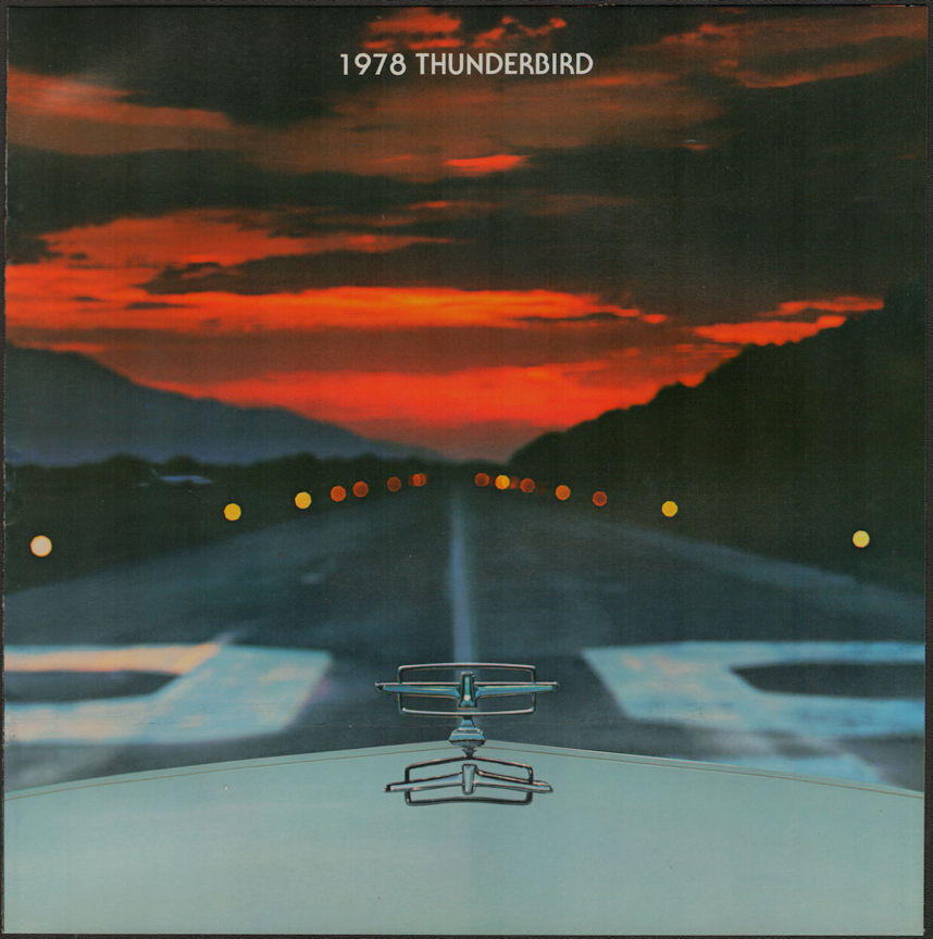 #BGTransport174 - Dealer Showroom Brochure Catalog for All 1978 Ford Thunderbird Models