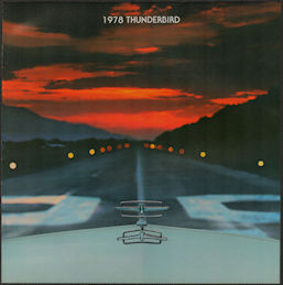 #BGTransport174 - Dealer Showroom Brochure Catalog for All 1978 Ford Thunderbird Models