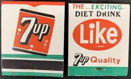 #TOB1MATCHES136 - Unused Pack of Front Cover Striker 7up/Like Matches - Introduction