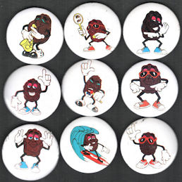 #CH471 - Group of 9 Different California Raisin...