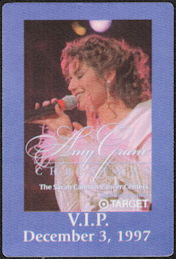 ##MUSICBP0520 - Amy Grant OTTO VIP Backstage Pass from her 1997 Christmas Concert in Nashville