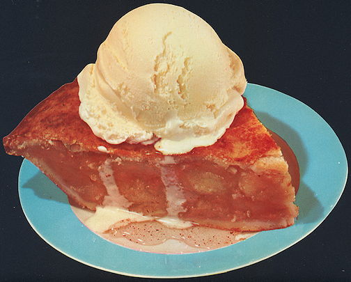 #SIGN178 - Apple Pie and Ice Cream Sign - As low as 50¢ each