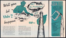 #UPaper137 - Brochure for Aqua-Tite Waterproofing - Large devil pictured - As low as $1 each