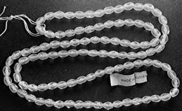 #BEADS1103 - Strand of 100 7mm Oblong Faceted Crystal Glass Austrian Beads