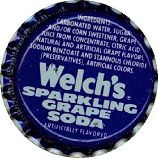 #BF019 - Group of 10 Welch's Sparkling Grape Soda Caps