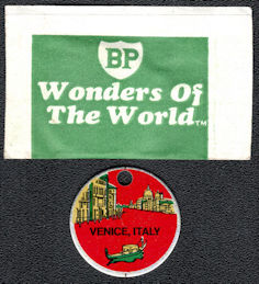 #BGTransport186 - Group of 4 BP gas station Wonders of the World Giveaway