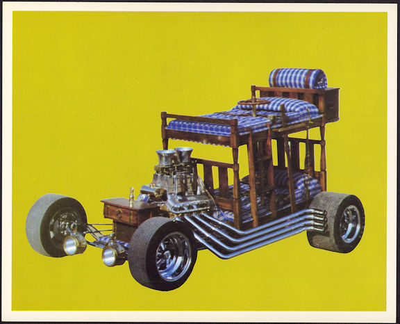 #MS265 - 1960s Bunk Bed Car Print - Jay Ohrberg