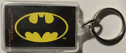 #CH547 - Licensed Batman Keychain with the Bat Signal