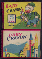 #TY382 - Illustrated Box of Baby Crayons