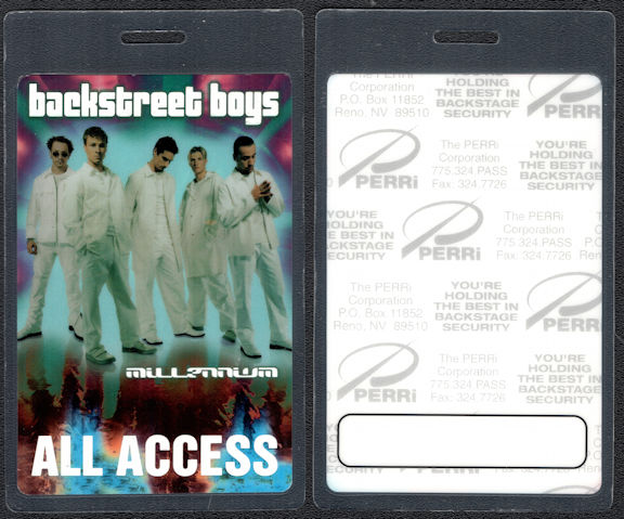 millennium tour backstage passes