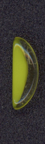 #BEADS0278 - Givre Glass Banana Shaped Cabachon