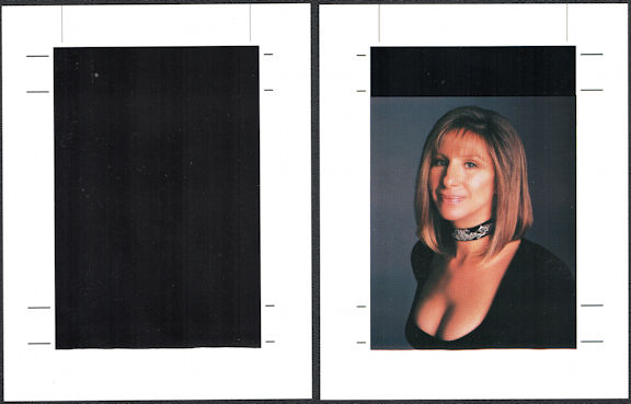 ##MUSICBQ0135 - Barbara Streisand OTTO Printers Proof Sheet from the 1994 The Concert Tour