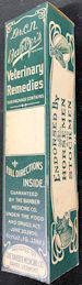 #CS622 - Very Rare Barber's Veterinary Remedies Box - Barre, VT - AS IS