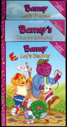 #CH726 - Group of 3 Large Barney Books