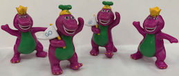 #CH492 - Group of 4 Lyons Group Early Barney Figures