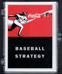 #CC407 - Pair of Coca-Cola Baseball Strategy Card Sets