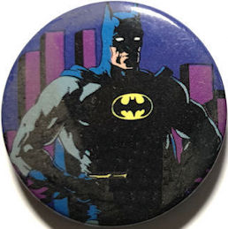 #CH544 - Rare Licensed 1989 Batman Magnet - Batman with Hands on Hips - Licensed DC Comics