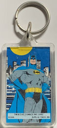 #CH532 - Licensed 1982 Batman Keychain Featurin...