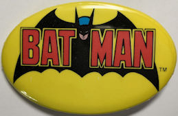 #CH402 - Large Licensed 1982 DC Comics Batman Pin