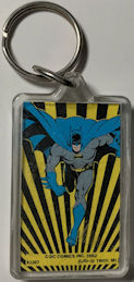 #CH542 - Licensed 1982 Batman Keychain Featurin...