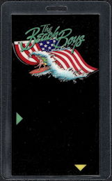 ##MUSICBP0508  - The Beach Boys Laminated Backstage Pass from the Beach Boys 1986 Tour