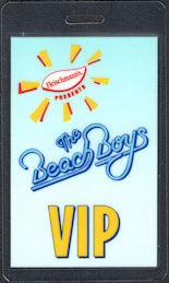 ##MUSICBP0346  - 1994 The Beach Boys VIP Laminated Backstage Pass from the Beach Boys 1994 Tour