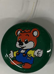 #TY811 - Tin Yo-Yo picturing Bear