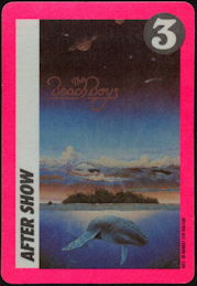 ##MUSICBP0453 - Beach Boys Cloth After Show Backstage Pass from the 1990 Still Cruisin' Tour