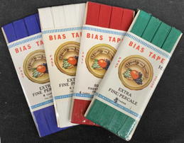 #CS658 - 4 Full Packages of Fruit of the Loom Bias Tape