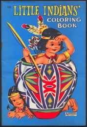 #TY705 - Rare Big Little Coloring Book - Little...