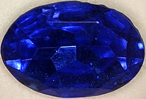 #BEADS0665 - 14mm Dark Blue Sapphire Glass Rhinestone