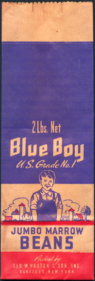 #CS073 - Blue Boy Kidney Beans Bag