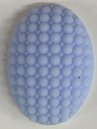 #BEADS1071 - Very Large 25mm Blue Hobnail Cabochon