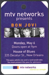 ##MUSICBP0552 - 2002 Bon Jovi OTTO Laminated Ha...