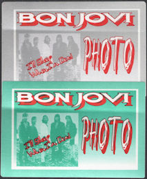 ##MUSICBP0194  - Pair of Oversized Bon Jovi OTT...