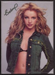 ##MUSICBG0041  - Early Britney Spears Refrigerator Magnet