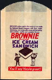 #CH001 -  Brownie Ice Cream Bag