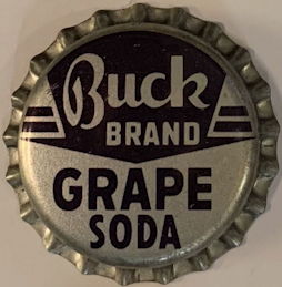 #BF197 - Scarce Buck Grape Soda Cork Lined Soda...