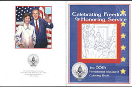 #PL237 - George W Bush Inaugural Coloring Book