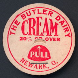 #DC179 - The Butler Dairy 20% or Over Cream Bottle Cap