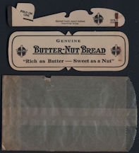 #TY616 - Butter-Nut Bread Advertising Airplane in Glassine Envelope