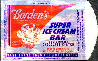 #CH084 - Group of 3 Different Borden's Ice Cream Bags with Elsie