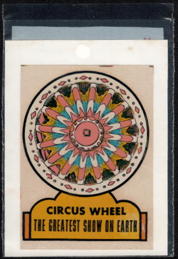 #TYY1014 - Ringling Bros. and Barnum & Bailey "Greatest Show on Earth" Car Window Decal