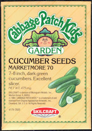 #CH449 - Group of 12 Cabbage Patch Kids Cucumber Seed Packs (Full)
