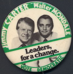 #PL326 - Large Pictorial Carter Mondale Leaders...