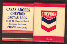 #TOBMATCHES094 - Full Unused Pack Front Cover Striker Chevron Dealer Matches