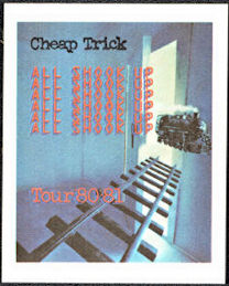 ##MUSICBP0035  - 1980/81 Cheap Trick OTTO Backstage Pass from the All Shook Up Album Tour