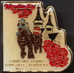 #BHSports125 - Group of 12 - 114th Licensed Kentucky Derby Enamel Pins